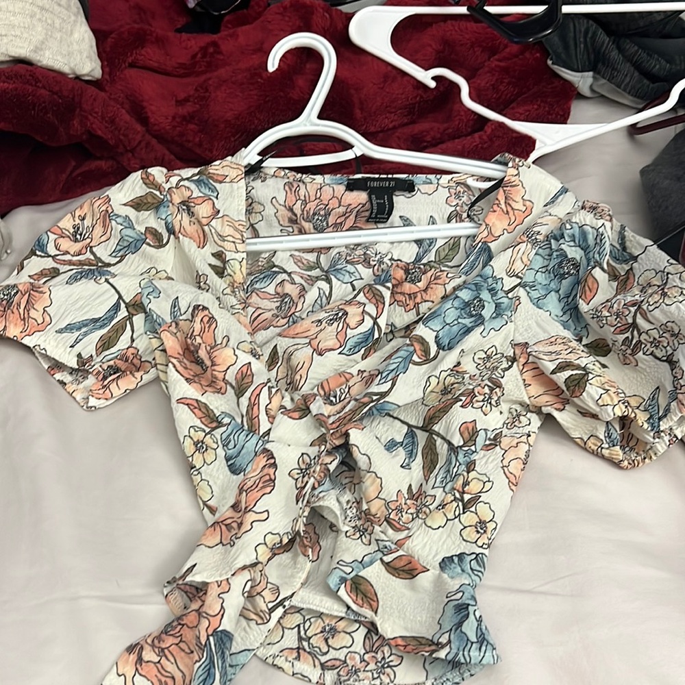 Crop top blouse